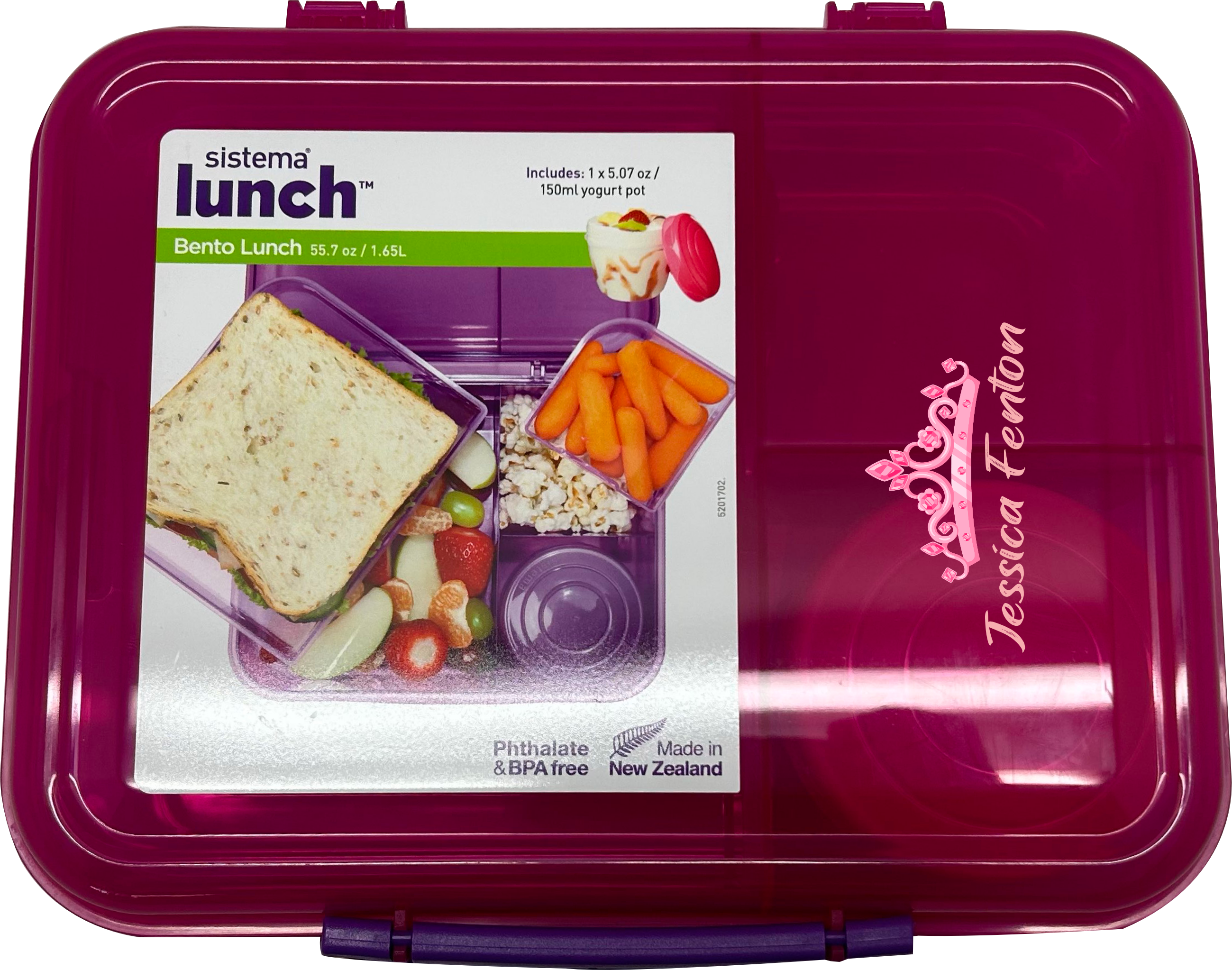 Fully Customisable Sistema Bento Lunch 1.65L