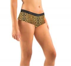 Ladies Boyleg Leopard