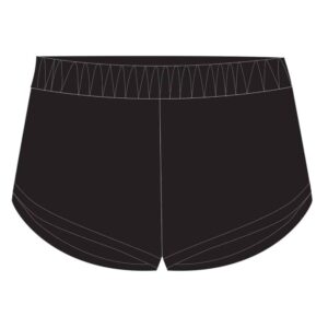 Black Running Shorts