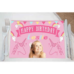 Fully Customisable Paper Place Mat Single