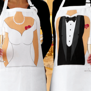 Custom Fully made up Printed Aprons