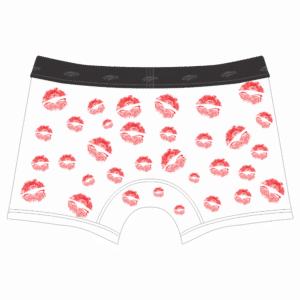 Mens Briefs Red Lips